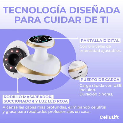 CelluLift®: Resultados de spa en casa.