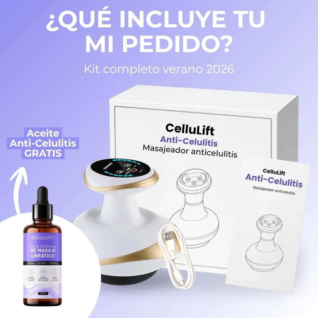 CelluLift®: Resultados de spa en casa.