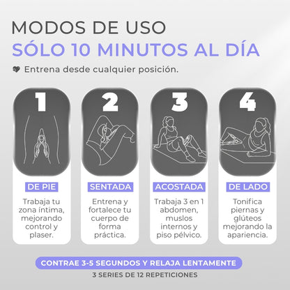 Kynd®: Fortalecedor pélvico de 3 niveles.