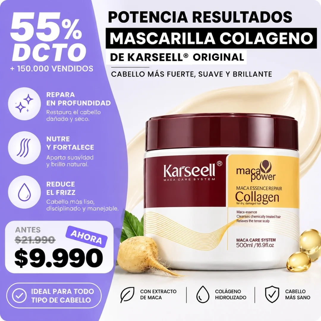Keratina Oil Coco Colágeno Karseell