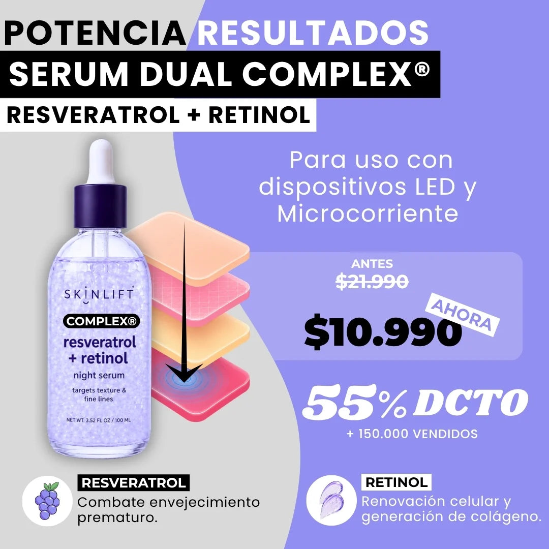 Serum SkinLift: Resveratrol + Retinol